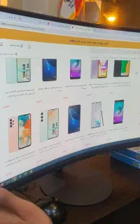 مانیتور ۲۷ اینچ خمیده سامسونگ فروش فوری