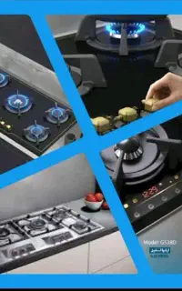 مدل هانیه /اسباب اثاثیه/پک کامل گاز و هود توکار