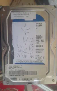 هارد 500 گیگ WD استوک تعمیر لازم