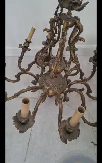خریدار وفروشنده لوستر برنجی درکل تهران
