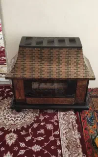 بخاری شومینه بزرگ وسالم