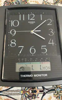 ساعت casio اصل دماسنج دار