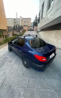 206 sd مدل اخر ۹۰ tu5 معاوضه باخودرو هاچبک