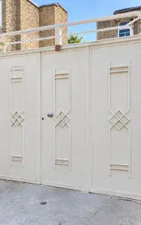 درب حیاط سنگین وزن