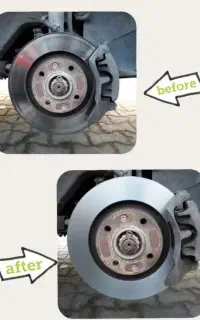 تراش دیسک روکار .برای خودروهای محرک عقب بادستگاه.
