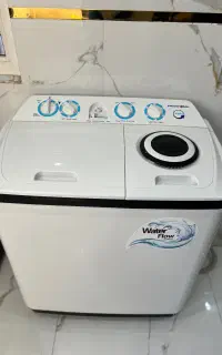 ماشین لباسشویی دوقلو ۹/۶ کیلویی پاکشوما
