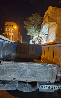 حمل ماسه ،شن نخاله با نیسان کمپرسی