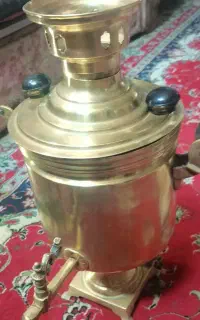 سماور برنجی عتیقه