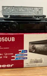 فروش ضبط Pioneer 3050 + آمپلی‌ ۴ کاناله Senator