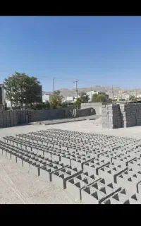 بلوک  دیواری   ده سانتی   سقفی