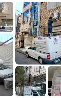 نصب تعمیرات کولرگازی سرویس هواساز پکیج آبگرمکن
