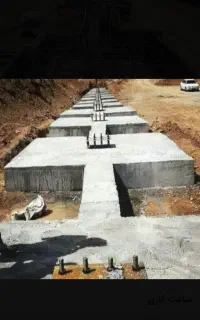 قالبندی سوله و شناژ کف