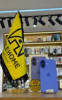 iPhone 16 آبی 128 گیگ CH باتری 91