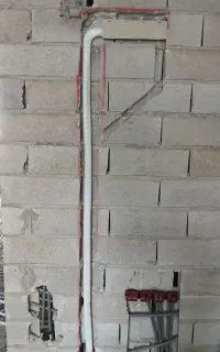 نصب و لوله کشی توکار اسپلیت