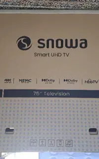 کارتن 75 اینچ اسنوا