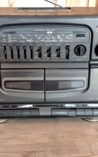 رادیو ضبط آیوا AUX دار لطفا توضیحات