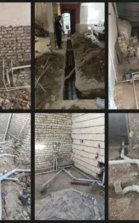 لوله کشی/نصب شیرآلات و روشویی/سرویس کولر
