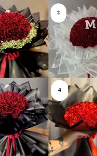 گل روبانی.رز روبانی.باکس روبانی.کادو.هدیه