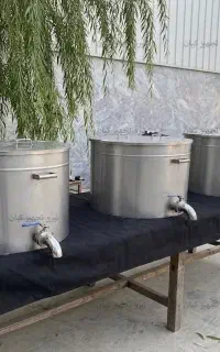 فروش دیگ چلوپز 45 کیلویی استیل - پخت آسان و سریع