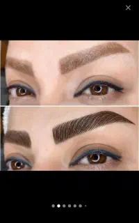 فیبروز ابرو کاشت مژه و ناخن