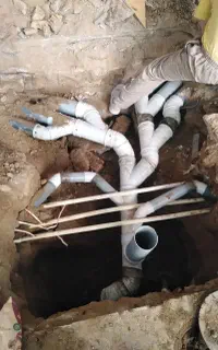 خدمات  وصل، نصب طرح اگو لوله کشی آب و  فاضلاب نشتی