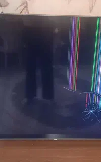 تلوزیون سام ۶۵ اینج شکسته