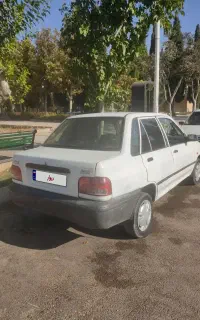 پراید سفید مدل 88