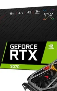 3070 کارت گرافیک سه فن