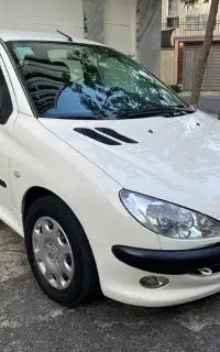 پژو ۲۰۶ تیپ ۲ مدل ۸۹ بدون رنگ