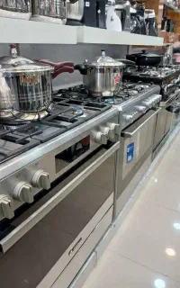 فروش ویژه اجاق گاز لعابی استیل فردار و طرح فر