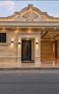 اجرای سنگ نما و فال نرده سنگین