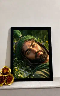 تابلو دکوراتیو تابلو رزق ایینه انتیک