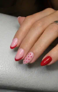 کاشت ناخن با ژل