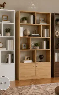 کتابخانه کمددار عرض۱۰۰ارسال رایگان