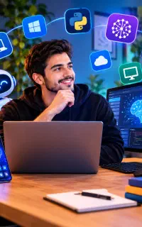 آموزش کامپیوتر، آموزش زبان انگلیسی ۳ نفر رایگان