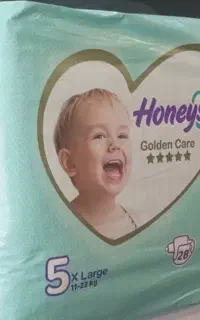 دو بسته پوشک هانیز سایز 5 پلمپ