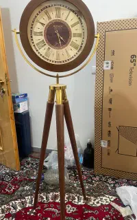 ساعت ایستاده دیاکو اصل تمام چوب نو بدون کارکرد