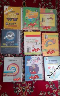 کل کتاب های تیزهوشان پایه ششم نونو