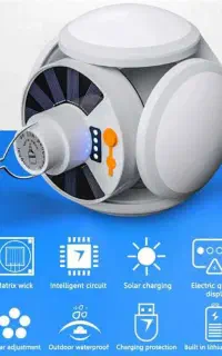 لامپ شارژی و خورشیدی