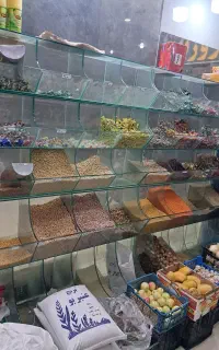 استند شیشه ای آجیل