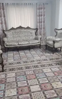 مبل چوب گردو ۹ نفره