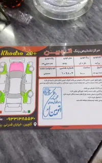 91چهار تا گلگیر وکاپوت رنگ شاسی خوردگی وجوش داره