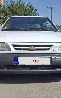 پراید سفید ۸۵ دوگانه فنی عالی