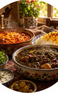 پخت غذای خانگی  تازه، باکیفیت، خوش‌طعم