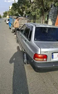 پرایدنقره ای مدل۸۵سالم وسرحال