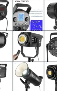 پخش انواع ویدیو لایت نور ثابت تولید محتوا تک عمده