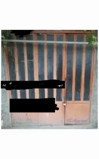 درب آهنی سنگین مغازه