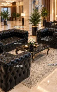 کد7500 مبلمان نیلای کنفرانس