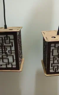 ۲عدد لوستر در حد نو