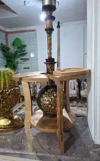 استند چوبی قلیان